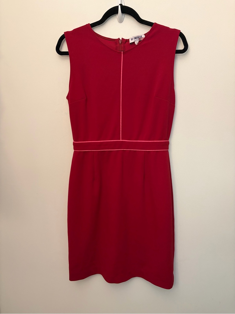 Of Mercer Russell Dress, Magenta Pink, Size 8